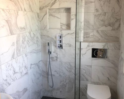 Wet Room and toilet